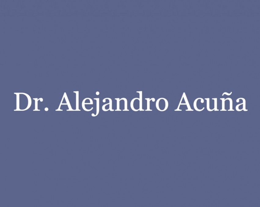 Dr. Alejandro Acuña