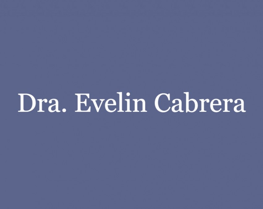 Dra. Evelin Cabrera