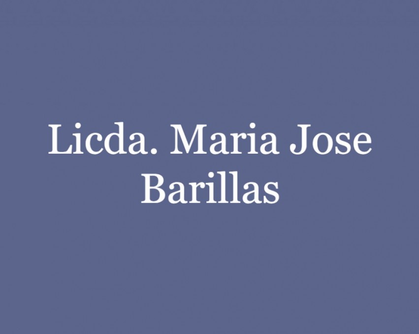 Licda. Maria Jose Barillas